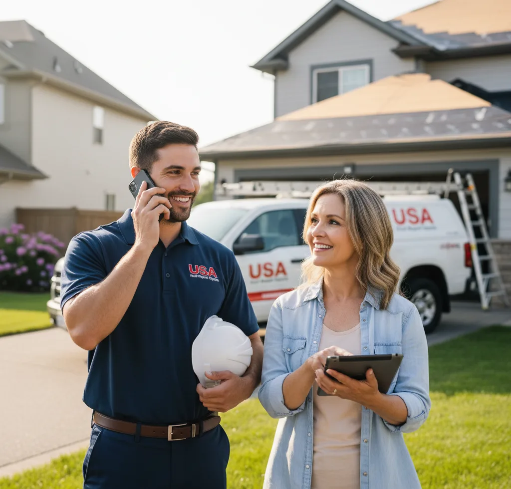 USA Roof Repair Experts customer support in Califon